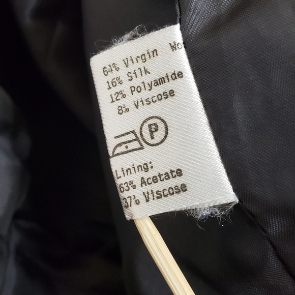 Luisa Spagnoli  Virgin Wool/Silk Blend Blazer Size 46 US 10 - Picture 6 of 7